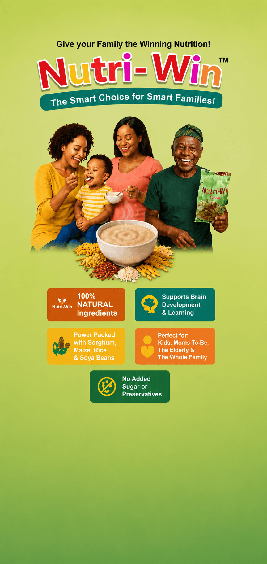 Nutri-Win — The Smart Choice for Smart Families